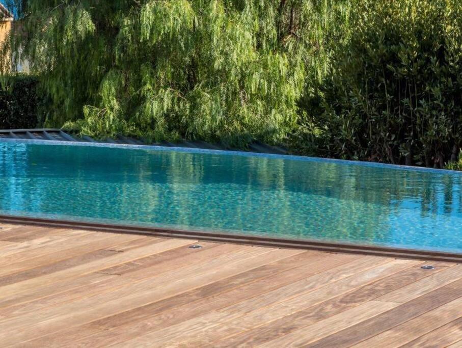 Superbe Appartement, Piscine, Vue Mer Et Montagnes Antibes Exterior photo
